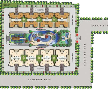 Master Plan of Omaxe Waterscapes in Gomti Nagar Extension, Lucknow - Image 7235
