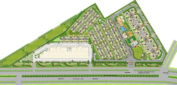 Master Plan of Sushma Belleza in Zirakpur, Chandigarh - Image 46727