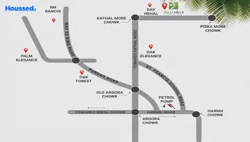 Location of NK Palm Hills - Image 5673