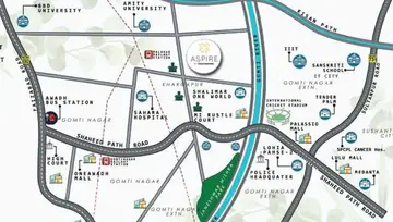 Location of E Square Aspire - Image 5011