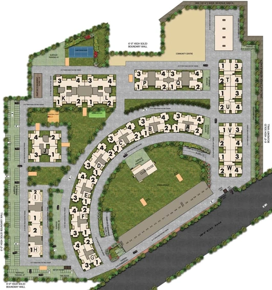 Master Plan of The Address in Mullanpur Garibdass, Chandigarh - Image 3674