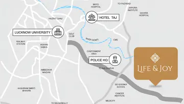 Location of YTT Life and Joy - Image 5046