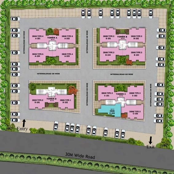 Master Plan of YTT Life and Joy in Sultanpur Road, Lucknow - Image 5048
