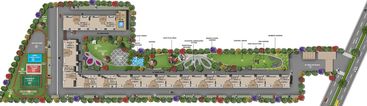 Master Plan of Svastiga The Ananta Aspire in Zirakpur, Chandigarh - Image 46765
