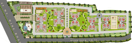 Master Plan of Eiffel Vivassa Estate in Sultanpur Road, Lucknow - Image 48747
