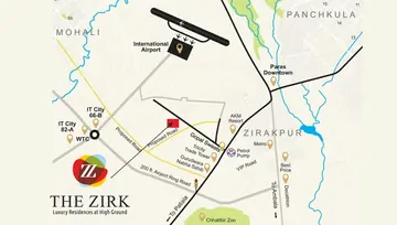 Location of Urban The Zirk - Image 56703