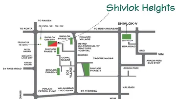 Location of Draupadi Shivlok Heights - Image 6047