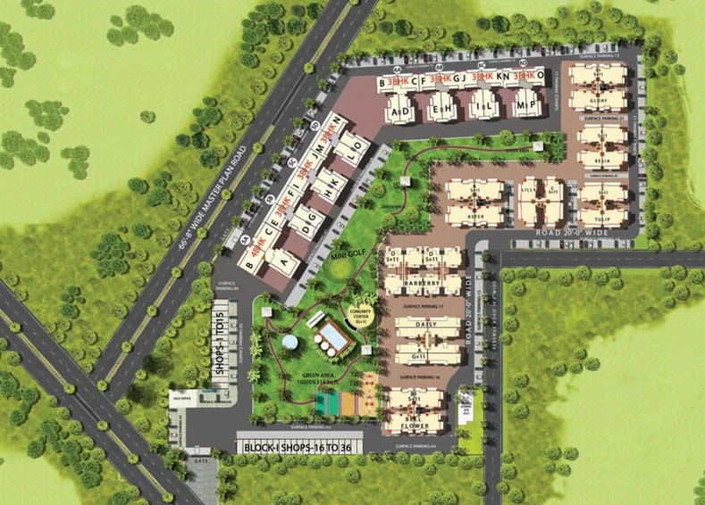Master Plan of Trishla City in Zirakpur, Chandigarh - Image 56678