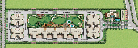 Master Plan of Affinity Greens in Zirakpur, Chandigarh - Image 46774