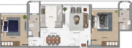 2 BHK Flat in Sugee Akanksha in Dadar West, Mumbai - Image 427081