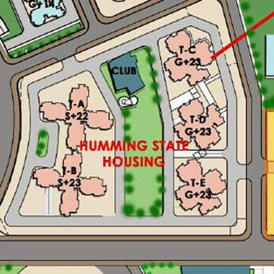 Master Plan of Paarth Humming State in Sarojini Nagar, Lucknow - Image 4981