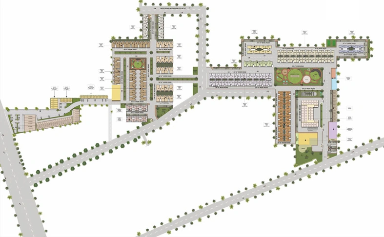 Master Plan of SBP City Of Dreams in Mohali, Chandigarh - Image 46808