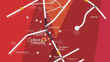 Location of SAV Gulnaar Meadows - Image 46812
