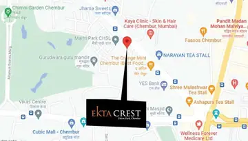 Location of Ekta Crest - Image 13920