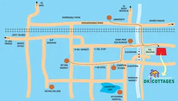 Location of DK Cottages - Image 6088