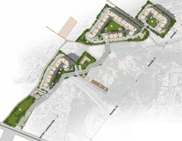 Master Plan of Sahu City in Sultanpur Road, Lucknow - Image 7311