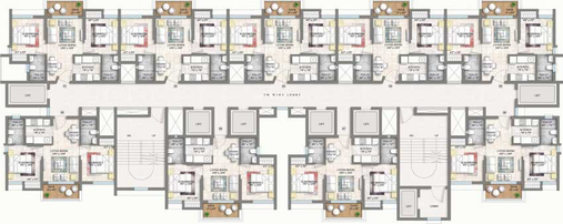 Floor Plan of Lodha Codename Evergreen in Vikhroli West, Mumbai - Image 14021
