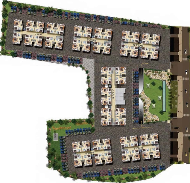 Master Plan of Touchwood The Woods Naubasta in Faizabad Road, Lucknow - Image 5146