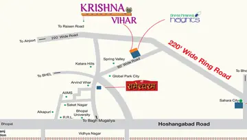 Location of Bhojpal Krishna Vihar - Image 46008