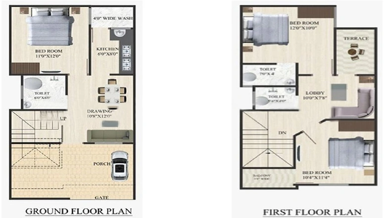 3 BHK House/Villa in Krishna Apar Kalash City in Ayodhya Bypass, Bhopal - Image 490494