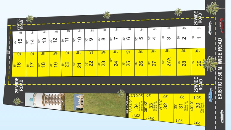 Master Plan of Krishna Apar Kalash City in Ayodhya Bypass, Bhopal - Image 46064