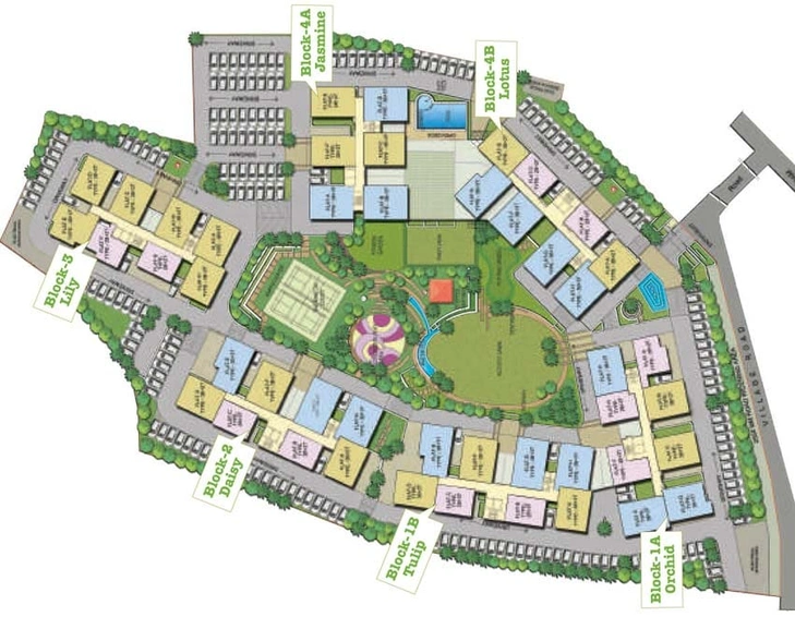 Master Plan of Ilika Samriddhi Park in Namkum, Ranchi - Image 15898
