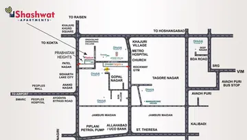 Location of Draupadi Shashwat Apartments - Image 6040