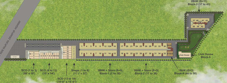 Master Plan of SBP Gateway Of Dreams in Zirakpur, Chandigarh - Image 46826