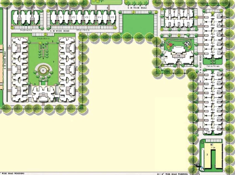 Master Plan of NK Savitry Greens 2 in Zirakpur, Chandigarh - Image 5256