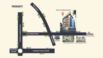Location of Prayas Sarda Enclave - Image 15924