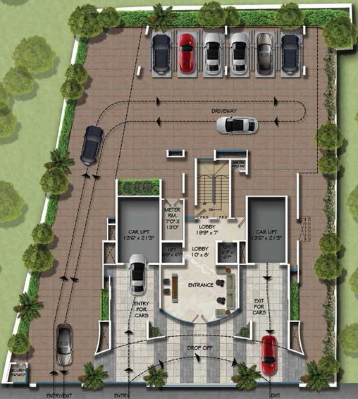 Master Plan of Ekta Verve in Khar West, Mumbai - Image 14121