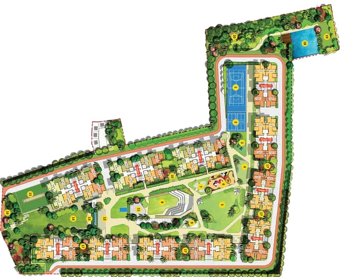 Master Plan of DTC Sojon in Joka, Kolkata - Image 47987