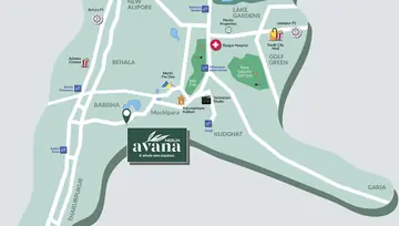 Location of Merlin Avana - Image 47707
