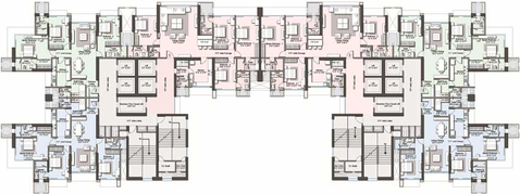 Floor Plan of Raheja Imperia in Worli, Mumbai - Image 14252