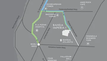Location of Raheja Imperia - Image 14251