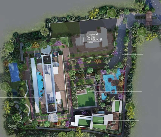 Master Plan of Raheja Imperia in Worli, Mumbai - Image 14253