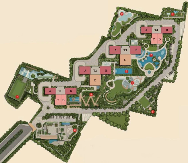Master Plan of PS Vaanya in New Town, Kolkata - Image 3762