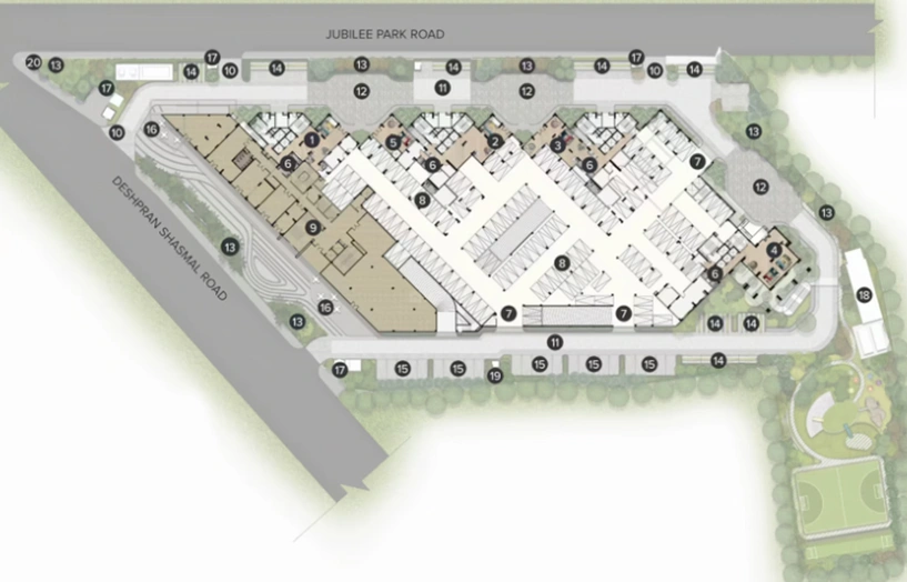 Master Plan of Belani Sanctuary in Tollygunge, Kolkata - Image 48087