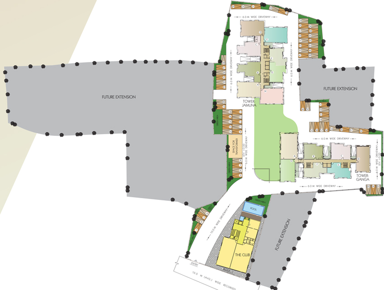 Master Plan of Chitrakut Heights Phase 2 in New Town, Kolkata - Image 48099