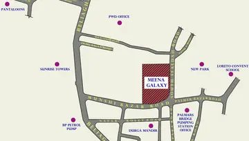 Location of GM Meena Galaxy - Image 48106