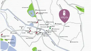 Location of Magnolia Merlion - Image 4155