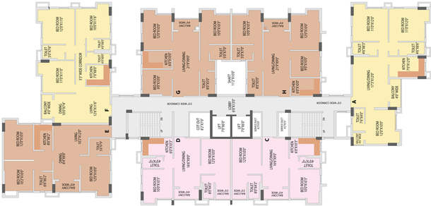 Floor Plan of Srijan Solus in Madhyamgram, Kolkata - Image 48149