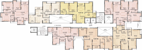 Floor Plan of Sugam Navya in Madhyamgram, Kolkata - Image 100472