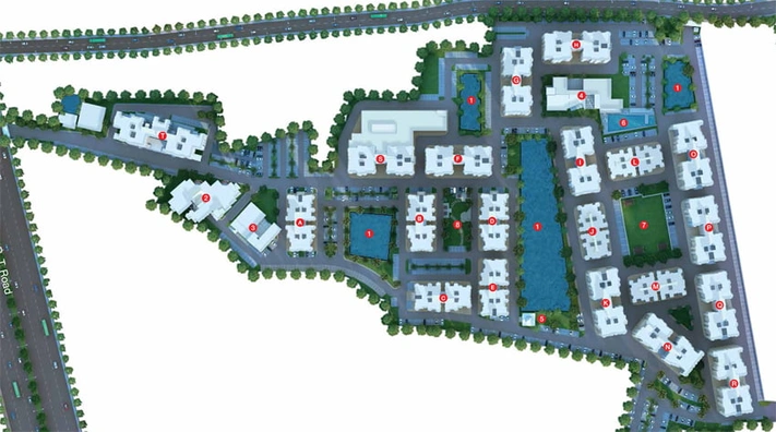 Master Plan of Godrej Prakriti in Sodepur, Kolkata - Image 3797