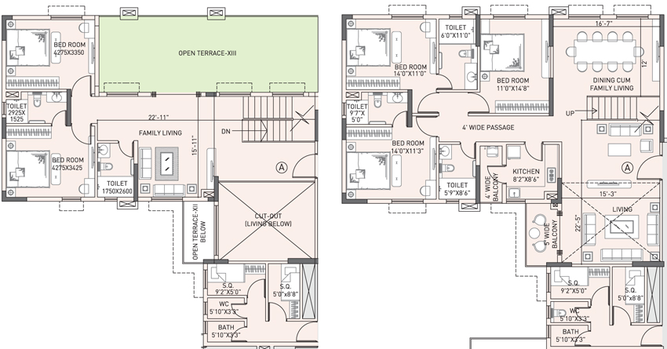 5 BHK Duplex in Bhawani Inara in New Town, Kolkata - Image 494968