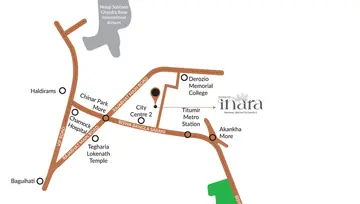 Location of Bhawani Inara - Image 48192