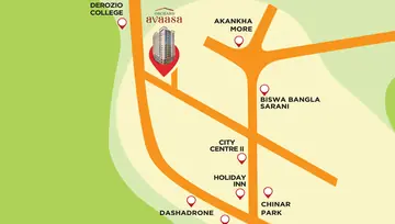 Location of Oswal Orchard Avaasa - Image 4480