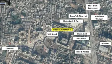 Location of Orbit Apartments - Image 3827