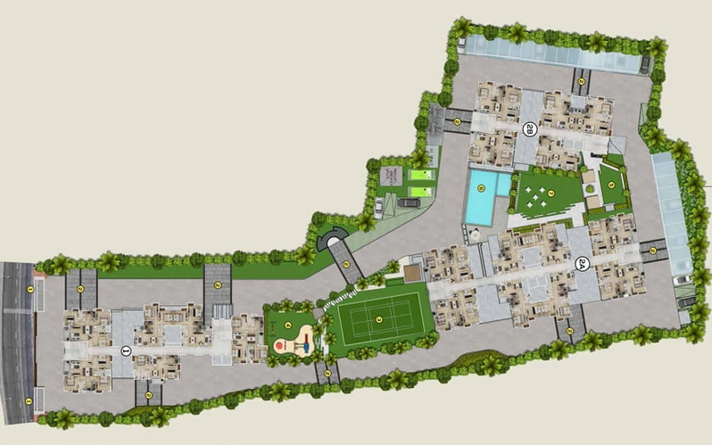 Master Plan of Spotlight Countryside in Narendrapur, Kolkata - Image 48230