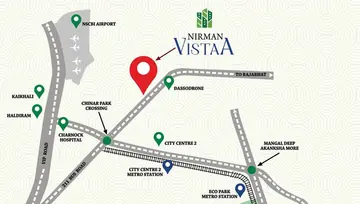 Location of Nirman Vistaa - Image 4465